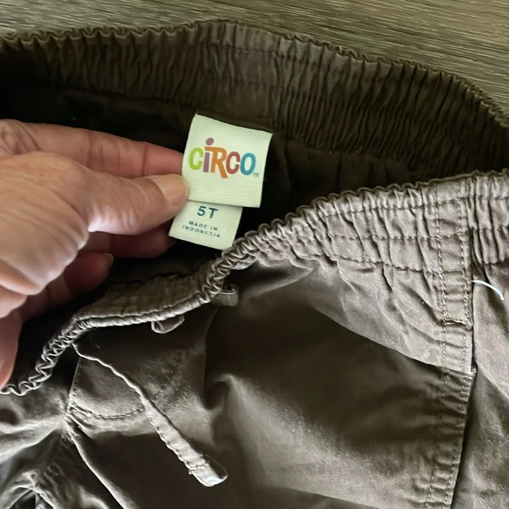 Circo Brown elastic waist pants 5 T